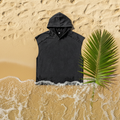 Snow Washed Boxy Hooded Tank Top