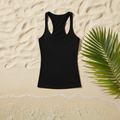 Slim Fit Ribbed Racerback Tank Top
