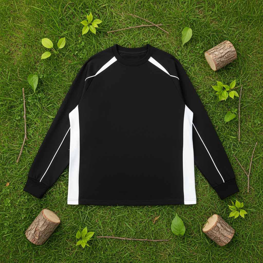 Contrast Panel Raglan Sweatshirt