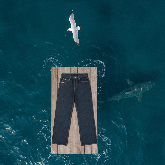 Heavyweight Straight Leg Denim Jeans