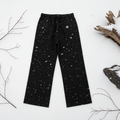 Snow Washed Raw Edge Sweatpants