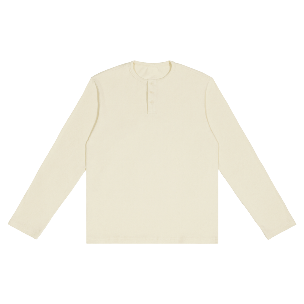Long Sleeve Henley T-Shirt