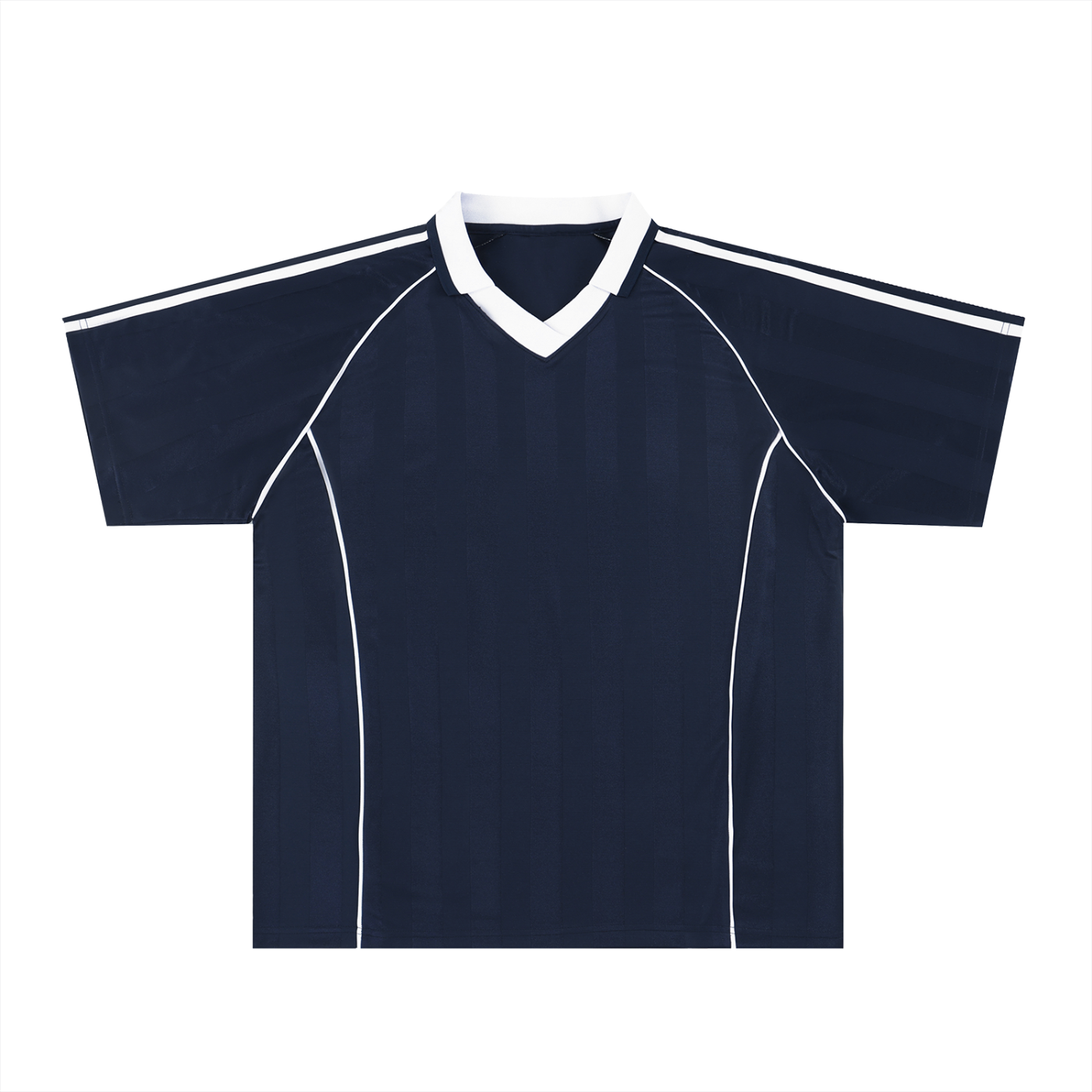 Shadow Stripe Collared Soccer Jersey