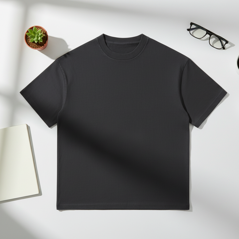 Vintage Washed Oversized Cotton T-Shirt