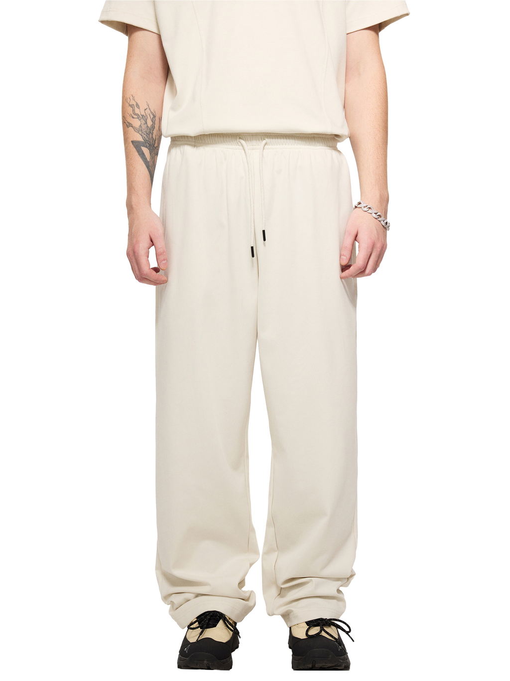 Mesh-Lined Quick-Dry Athletic Leg Pants