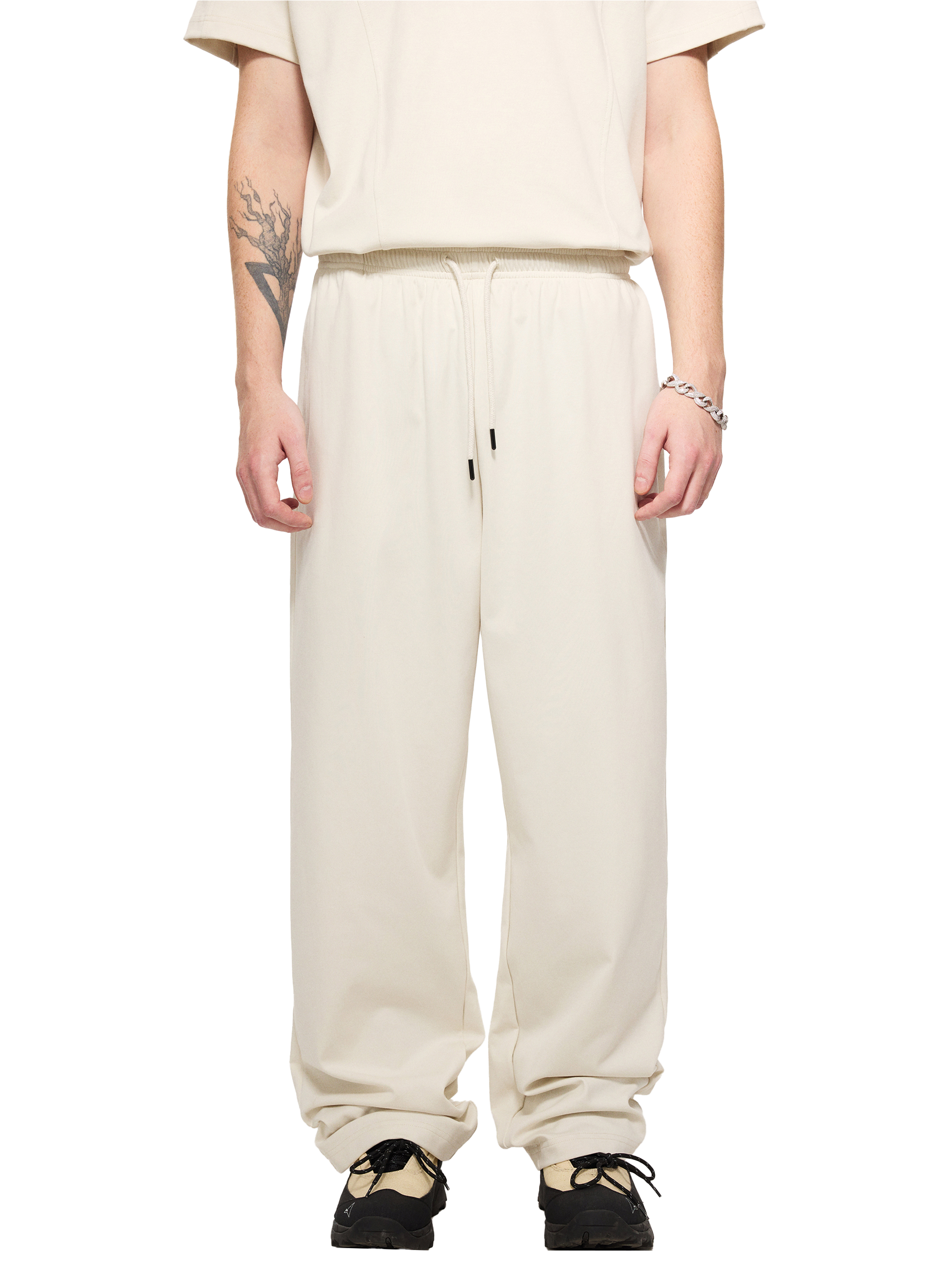 Mesh-Lined Quick-Dry Athletic Leg Pants