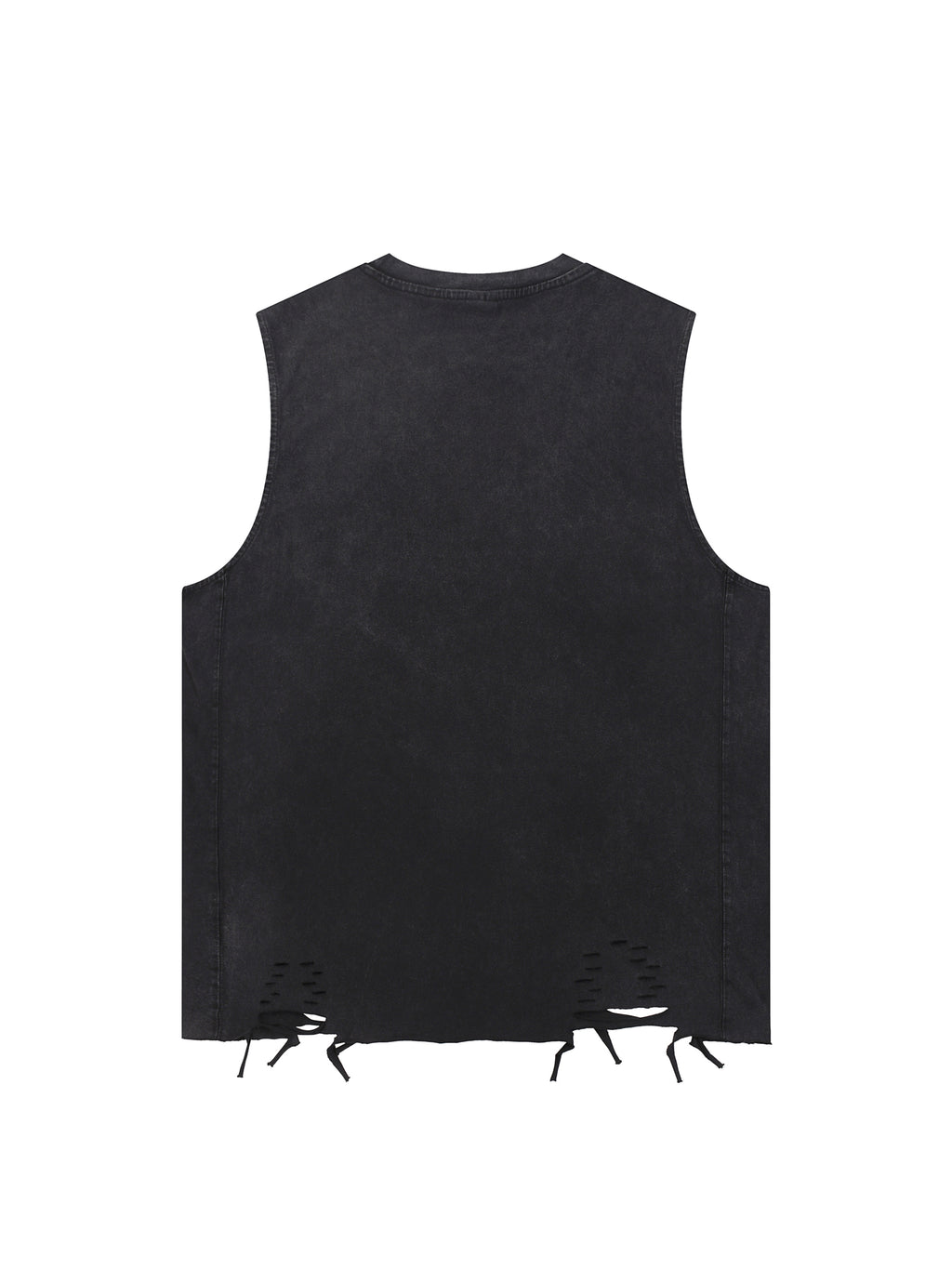 Snow Washed Raw-Hem Tank Top