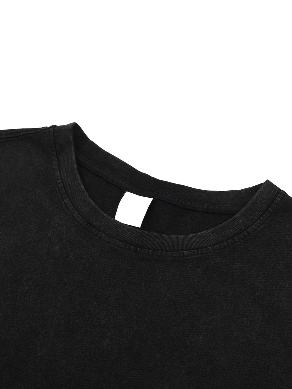 Snow Washed Raw-Hem Tank Top