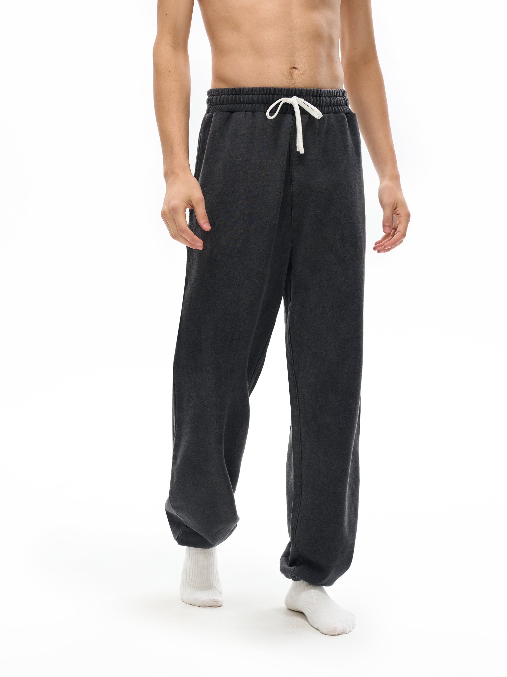 Vintage Washed Cotton Sweatpants
