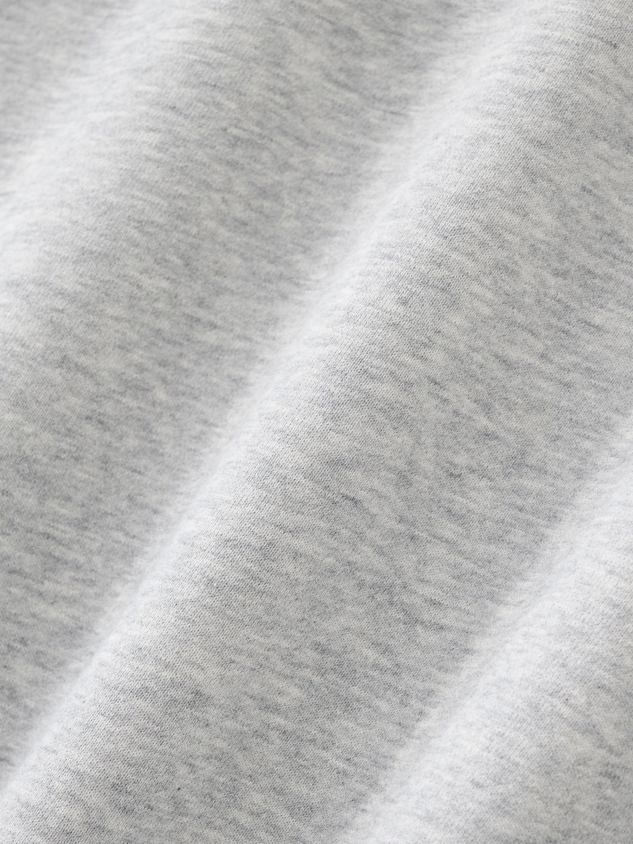 Essential Fleece Mock-Neck Crew Sweatshirt