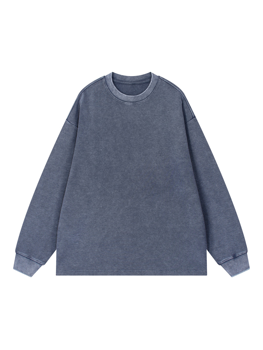 Mineral Wash Waffle Oversized T-Shirt