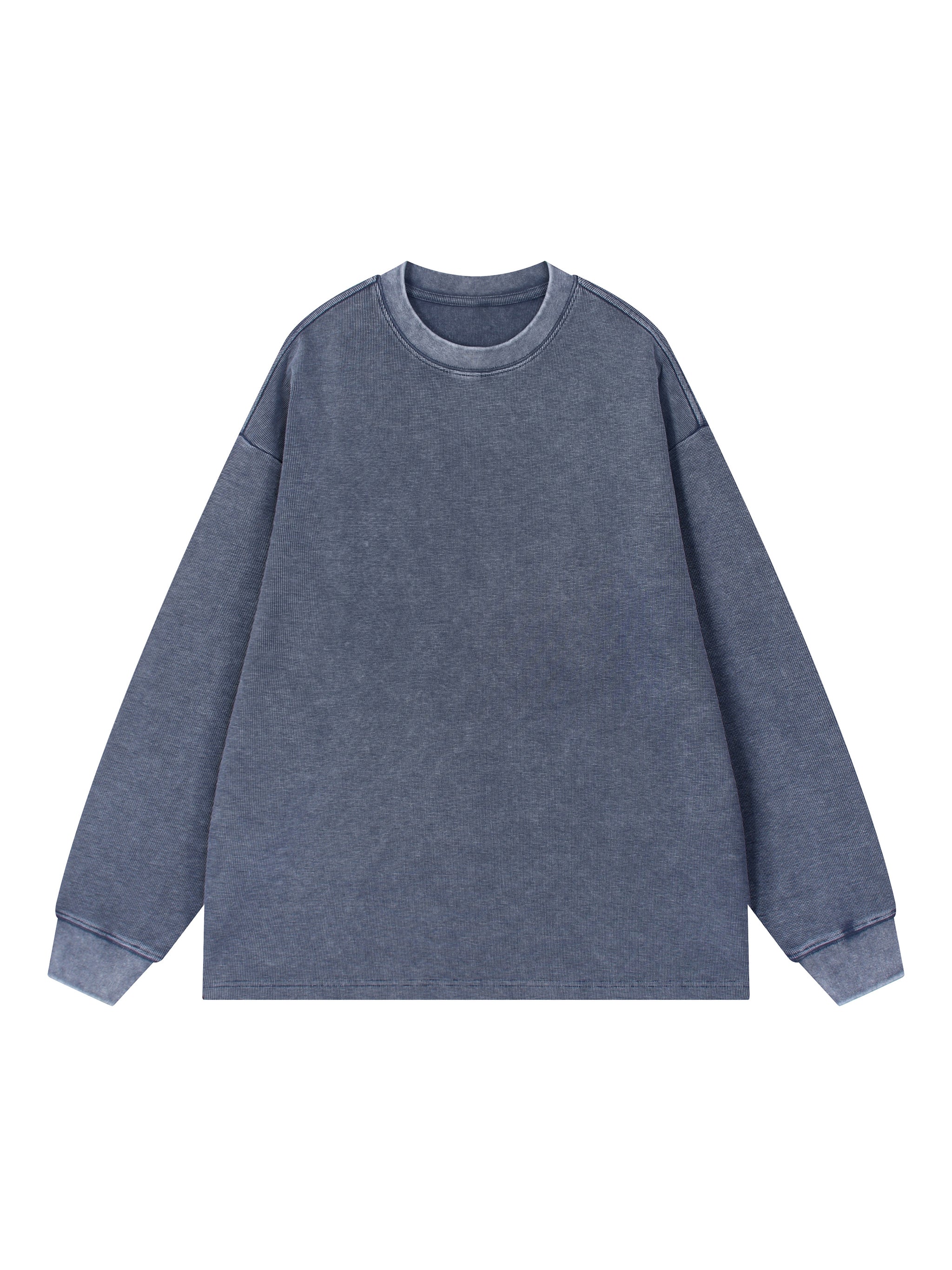 Mineral Wash Waffle Oversized T-Shirt