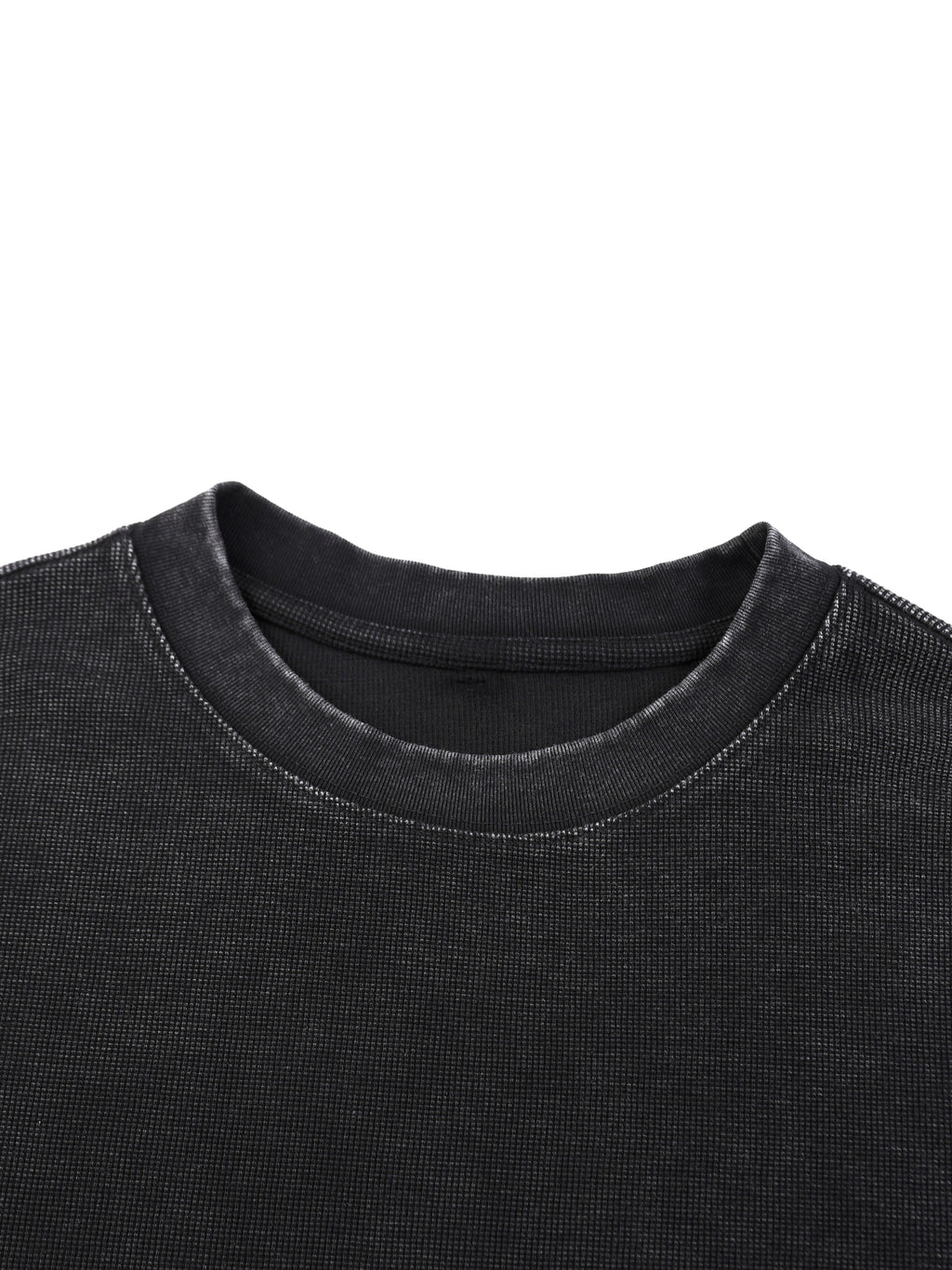 Mineral Wash Waffle Oversized T-Shirt