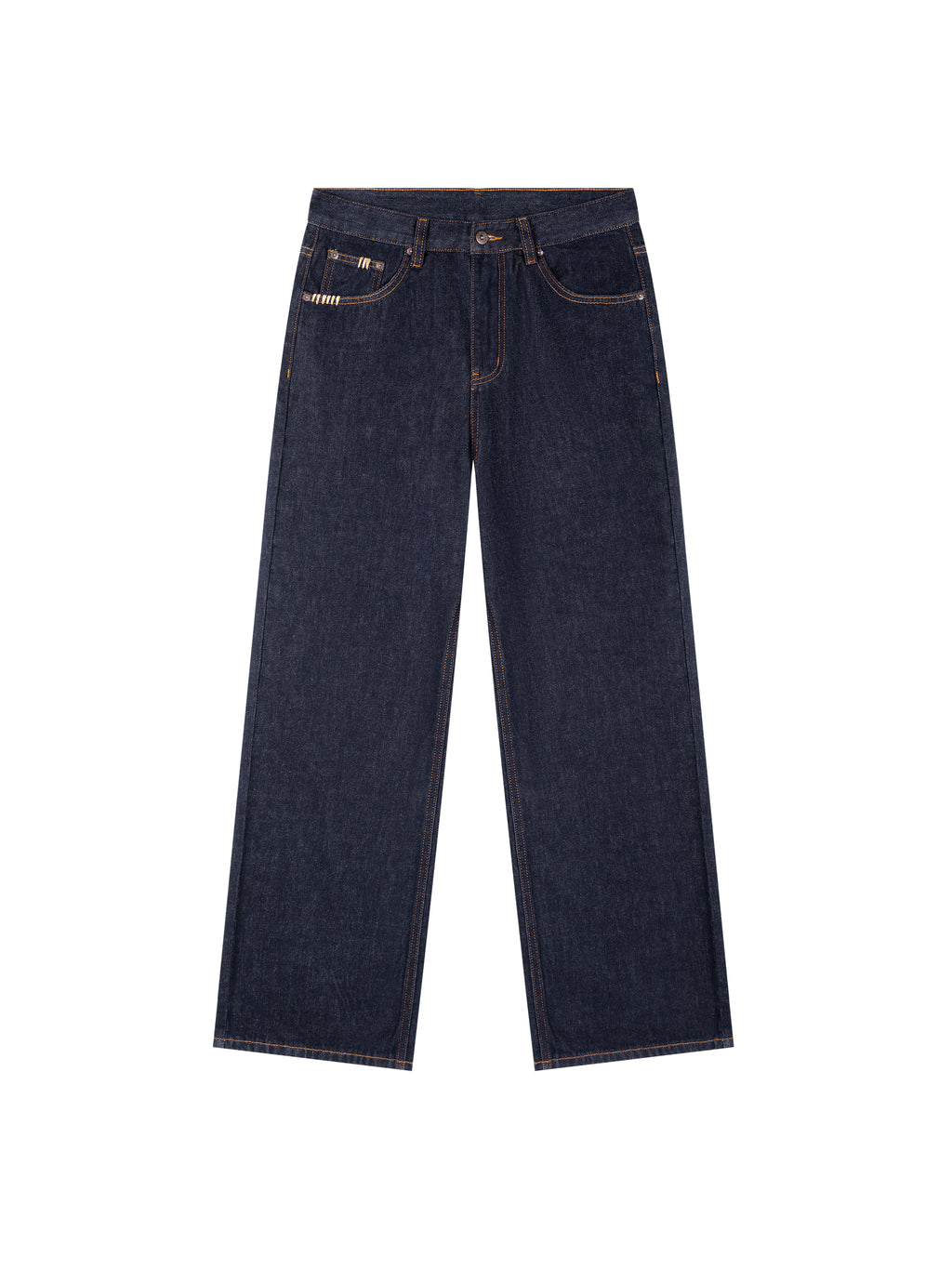 Heavyweight Straight Leg Denim Jeans