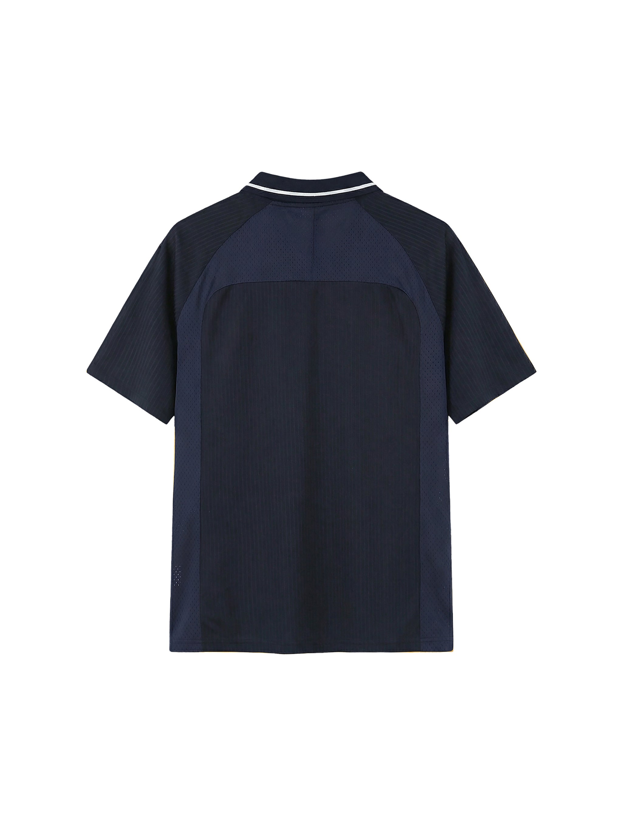 Striped V-Neck Soccer Jersey