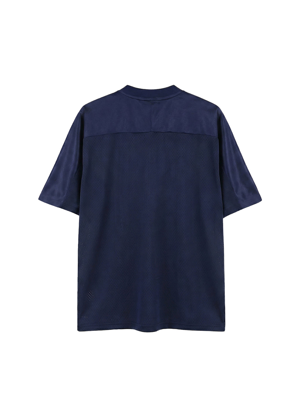 Oversized Mesh V-Neck Soccer Jersey