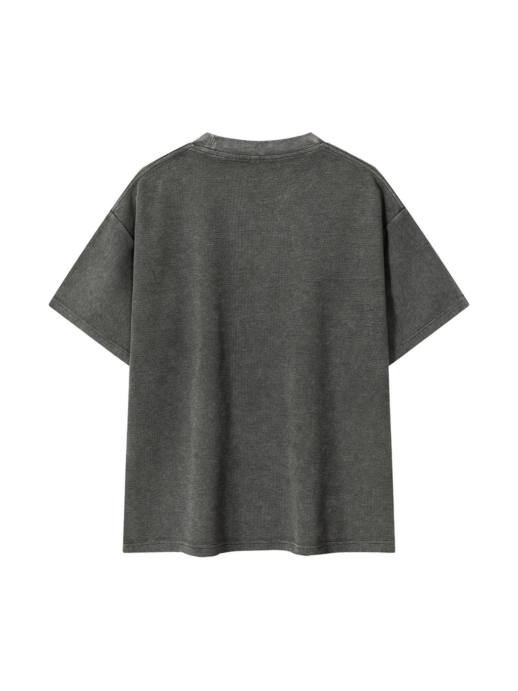 Mineral Wash Waffle Knit T-Shirt